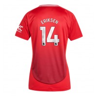 Manchester United Christian Eriksen #14 Heimtrikot Frauen 2024-25 Kurzarm